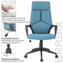 Кресло офисное BRABIX PREMIUM Prime EX-515, ткань, голубое, 531568