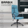 Кресло офисное BRABIX PREMIUM Prime EX-515, ткань, голубое, 531568