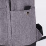 Рюкзак BRAUBERG универсальный, сити-формат, Grey Melange, с защитой от влаги, 43х30х17 см, 228842