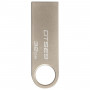Флеш-диск 32 GB, KINGSTON DataTraveler SE9, USB 2.0, металлический корпус, серебристый, DTSE9H/32GB