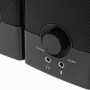 Колонки компьютерные SVEN SPS-603, 2.0, 2х3 Вт, дерево, черные, SV-015183
