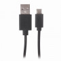 Кабель USB 2.0-micro USB, 1 м, SONNEN Economy, медь, для передачи данных и зарядки, черный, 513115