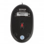 Мышь проводная SONNEN М-204, USB, 1000 dpi, 2 кнопки + колесо-кнопка, оптическая, подсветка, черная, 512632