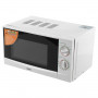 Микроволновая печь MYSTERY MMW-2012, объем 20 л, мощность 800 Вт, механическое управление, таймер, белая