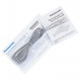 Телефон PANASONIC KX-TS2352RUB, черный, память 3 номера, повторный набор, тональный/импульсный режим, индикатор вызова