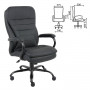 Кресло офисное BRABIX PREMIUM Heavy Duty HD-001, усиленное, НАГРУЗКА до 200 кг, экокожа, 531015