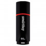 Флеш-диск 64 GB, SMARTBUY Crown, USB 2.0, черный, SB64GBCRW-K