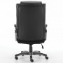 Кресло офисное BRABIX PREMIUM Solid HD-005, НАГРУЗКА до 180 кг, рециклированная кожа, черное, 531941