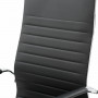 Кресло офисное BRABIX Energy EX-509, экокожа, хром, черное, 530862