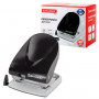 Дырокол BRAUBERG G-Line, до 40 листов, черный, 224341