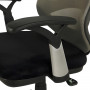 Кресло BRABIX Saturn ER-400, с подголовником, комбинированное, черное/серое, 530871