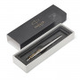 Ручка гелевая PARKER Jotter Stainless Steel GT, корпус серебристый, позолоченные детали, черная, 2020647