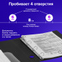 Дырокол металлический на 2-4 отверстия BRAUBERG HL-4, до 10 листов, черный, 226871