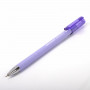 Ручка шариковая масляная BRAUBERG FRUITY Pastel, СИНЯЯ, soft-touch, узел 0,7 мм, линия письма 0,35 мм, 142958, OBP322