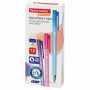 Ручка шариковая масляная BRAUBERG FRUITY Pastel, СИНЯЯ, soft-touch, узел 0,7 мм, линия письма 0,35 мм, 142958, OBP322