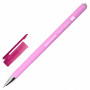 Ручка шариковая масляная BRAUBERG FRUITY Pastel, СИНЯЯ, soft-touch, узел 0,7 мм, линия письма 0,35 мм, 142958, OBP322