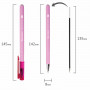 Ручка шариковая масляная BRAUBERG FRUITY Pastel, СИНЯЯ, soft-touch, узел 0,7 мм, линия письма 0,35 мм, 142958, OBP322