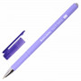 Ручка шариковая масляная BRAUBERG FRUITY Pastel, СИНЯЯ, soft-touch, узел 0,7 мм, линия письма 0,35 мм, 142958, OBP322