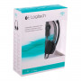 Наушники с микрофоном (гарнитура) LOGITECH H151, проводные, 1,8 м, с оголовьем, черные, 981-000589