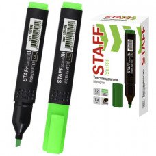 Текстовыделитель STAFF STICK, ЗЕЛЕНЫЙ, 1-4 мм, 151498