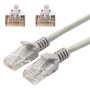 Кабель (патч-корд) UTP 5e категория, RJ-45, 5 м, CABLEXPERT, для подключения по локальной сети LAN, PP12-5M