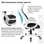 Кресло офисное BRABIX PREMIUM Genesis EX-517, пластик белый, ткань/экокожа/сетка черная, 531573