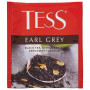 Чай TESS (Тесс) Earl Grey, черный, с цедрой лимона, 100 пакетиков в конвертах по 1,8 г, 1251-09