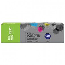 Картридж струйный CACTUS (CS-EPT9452) для Epson WF-C5290DW/C5790DW, голубой, 66 мл