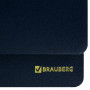 Планинг настольный недатированный (305х140 мм) BRAUBERG Select, балакрон, 60 л., темно-синий, 123798