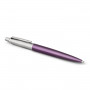 Ручка шариковая PARKER Jotter Core Victoria Violet CT, корпус фиолетовый, хромированные детали, синяя, 1953190