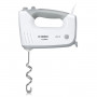 Миксер BOSCH MFQ36440, 450 Вт, 5 скоростей, 2 венчика, 2 крюка для теста, серый