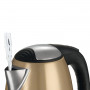 Чайник BOSCH TWK7808, 1,7 л, 2200 Вт, закрытый нагревательный элемент, нержавеющая сталь, золотой