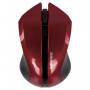 Мышь беспроводная SONNEN WM-250Br, USB, 1600 dpi, 3 кнопки + 1 колесо-кнопка, оптическая, бордовая, 512641