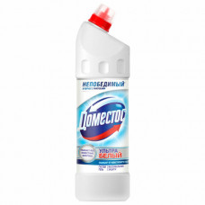 Средство для уборки туалета 1 л, DOMESTOS (Доместос) Эксперт сила 7, Ультра Белый