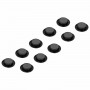 Магниты BRAUBERG BLACK&WHITE УСИЛЕННЫЕ 30 мм, НАБОР 10 шт., черные, 237466