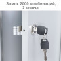 Шкаф (секция без стенки) металлический для одежды BRABIX LK 01-40, УСИЛЕННЫЙ, 1830х400х500 мм, 291131, S230BR403202