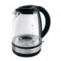 Чайник SCARLETT SC-EK27G31, 1,7 л, 2200 Вт, закрытый нагревательный элемент, стекло, SC - EK27G31