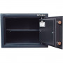 Сейф BRABIX КМ-260, 260х360х290 мм, 13 кг, ключевой замок + полка, крепление к стене, 291165