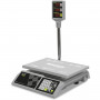 Весы торговые MERCURY M-ER 326ACP-32.5 LED (0,1-32 кг), дискретность 10 г, платформа 325x230 мм, со стойкой