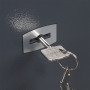 Сейф BRABIX КМ-900Т, 900х470х400 мм, 51 кг, ключевой замок + 2 полки, трейзер, крепление к стене, 291168