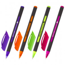Ручка шариковая масляная BRAUBERG Extra Glide Soft Color, СИНЯЯ, узел 0,7 мм, линия письма 0,35 мм, 142928