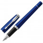 Ручка перьевая PARKER Urban Core Nightsky Blue CT, корпус темно-синий лак, хромированные детали, синяя, 1931598