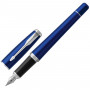 Ручка перьевая PARKER Urban Core Nightsky Blue CT, корпус темно-синий лак, хромированные детали, синяя, 1931598