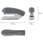 Степлер №24/6, 26/6 BRAUBERG Original, до 25 листов, серый, 222535
