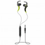 Наушники с микрофоном (гарнитура) вкладыши DEFENDER OutFit W765, проводные, 1,5 м, серые с желтым, 63765