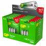 Батарейки КОМПЛЕКТ 4 шт., GP Super, AA (LR06, 15А), алкалиновые, пальчиковые, блистер