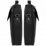 Сумка деловая BRAUBERG Profi, 25х35х7 см, отделение для планшета и ноутбука 13,3, ткань, черная, 240440