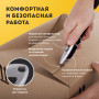 Нож универсальный мощный BRAUBERG Professional, 6 лезвий в комплекте, фиксатор, металл, 235403