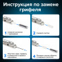 Карандаш механический BRAUBERG Black Jack, металлический корпус, резиновый грип, ластик, 0,7 мм, 180467
