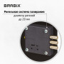 Сейф мебельный BRABIX SF-200KL, 200х310х200 мм, ключевой замок, черный, 291144, S103BR211114